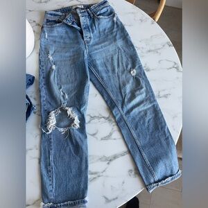 Abercrombie curve love jeans high rise